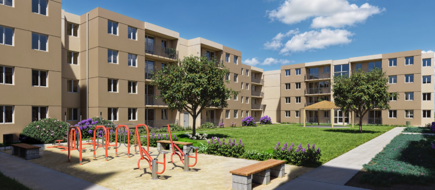 Proyecto Condominio Parque Eyzaguirre de Inmobiliaria Noval-2