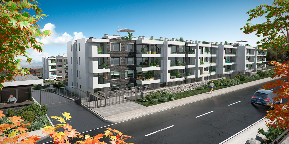 Proyecto Condominio Vista Parque Las Pircas de Inmobiliaria CFL-2