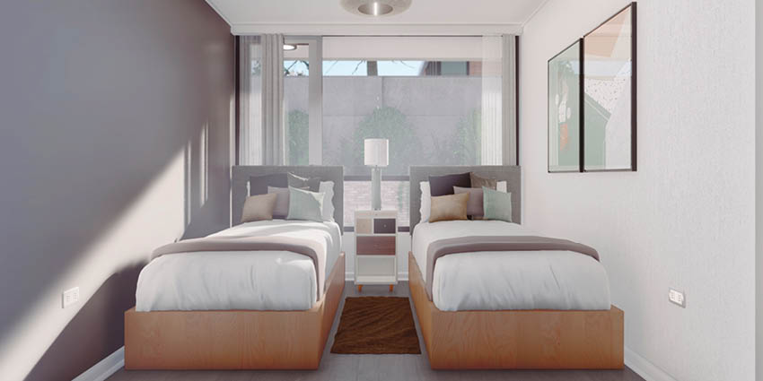Proyecto Edificio Obispo San Miguel de Inmobiliaria Inmobiliaria e Inversiones Cuatro E-2