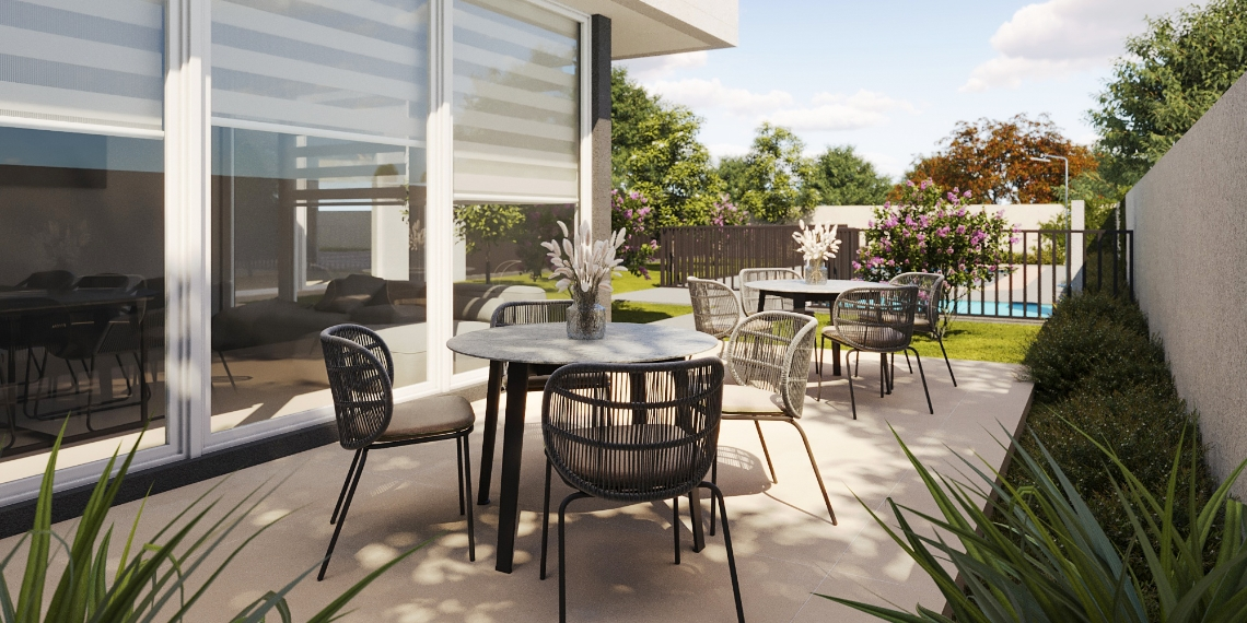Proyecto Plaza Araucarias de Inmobiliaria MNK-5