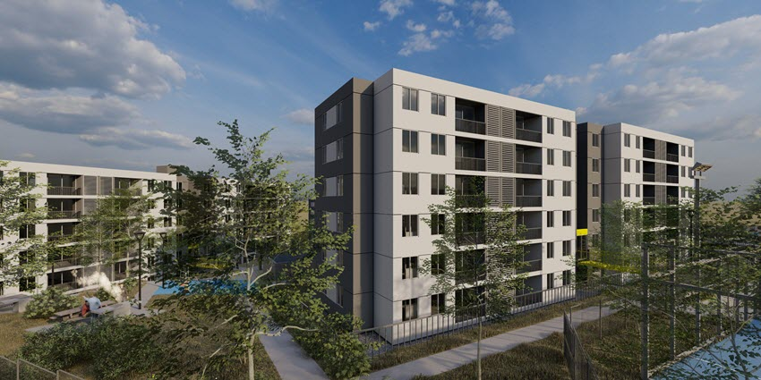 Proyecto Condominio La Piramide de Inmobiliaria Comosa-3