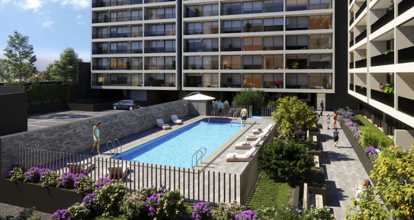 Proyecto Edificio M-NOW - Santiago de Inmobiliaria Inmobiliaria Trayecta-5
