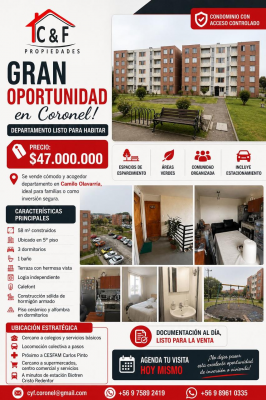 departamento-en-coronel-sector-camilo-olavarria-1