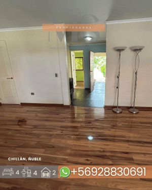 Casa en Chillán - CASA EN VENTA SECTOR RESIDENCIAL QUILAMAPU, CHI...-4 Casa en Chillán - CASA EN VENTA SECTOR RESIDENCIAL QUILAMAPU, CHI...-4