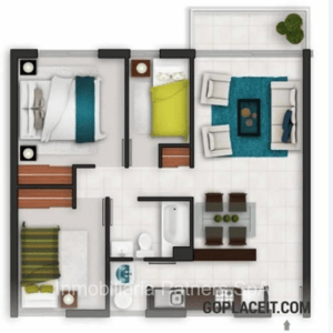 Departamento en El Tabo - VENTA DEPARTAMENTO 3HAB 1BA EL TABO-4 Departamento en El Tabo - VENTA DEPARTAMENTO 3HAB 1BA EL TABO-4