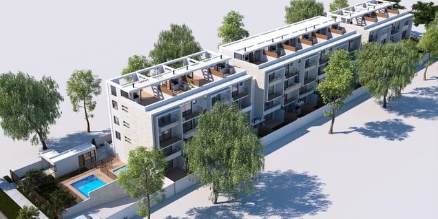 Edificio Townhouses Entre Avenidas-1 Edificio Townhouses Entre Avenidas-1
