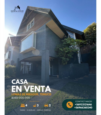 Casa en Temuco - P20252197T0H-1 Casa en Temuco - P20252197T0H-1