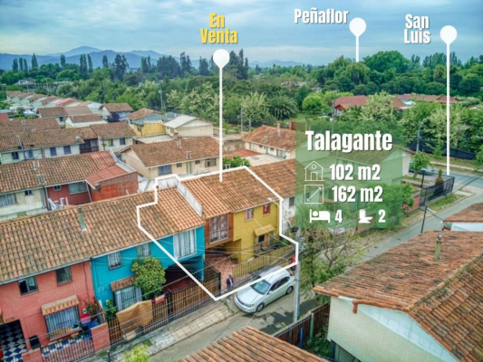 Casa en Talagante - P2025757XEE-1 Casa en Talagante - P2025757XEE-1