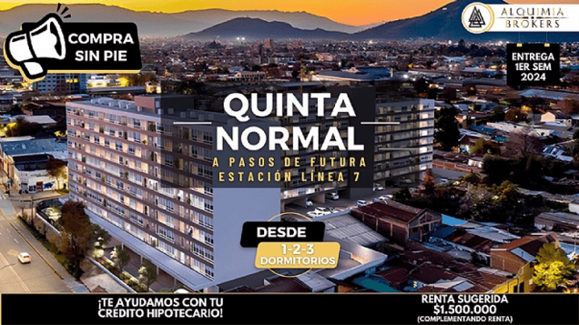 Departamento en Quinta Normal - 17230-1 Departamento en Quinta Normal - 17230-1