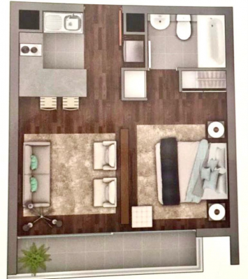 Departamento en San Miguel - 1d/1bModerno depto metro Lo vial , san miguel (...-1 Departamento en San Miguel - 1d/1bModerno depto metro Lo vial , san miguel (...-1