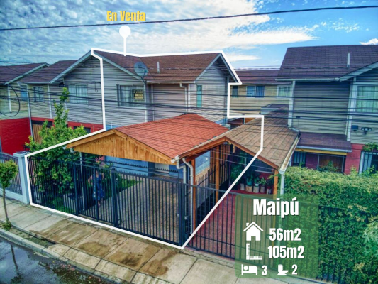 Casa en Maipú - P20255044KFC-1 Casa en Maipú - P20255044KFC-1