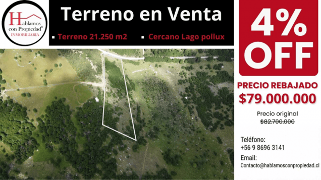 Parcela de Agrado en Coyhaique - Venta de Terreno en Lago Pólux, Coyhaique (72941)-1 Parcela de Agrado en Coyhaique - Venta de Terreno en Lago Pólux, Coyhaique (72941)-1