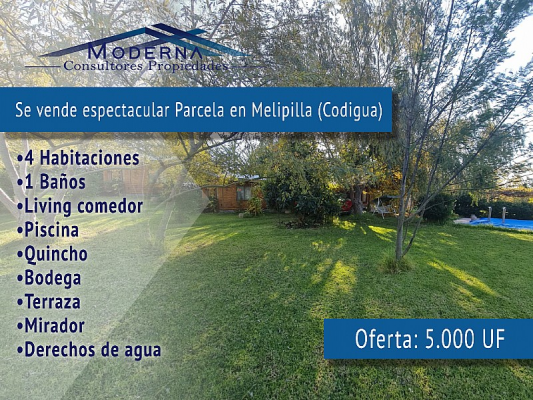 Parcela de Agrado en Melipilla - 122392-1 Parcela de Agrado en Melipilla - 122392-1