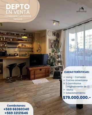 Departamento en Temuco - P20267463M1J-1 Departamento en Temuco - P20267463M1J-1