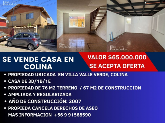 Casa en Colina - 125195-1 Casa en Colina - 125195-1