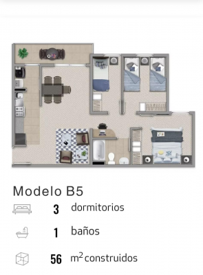 Departamento en Lampa - OFERTA, VALOR DE VENTA BAJO TASACIÓN-1 Departamento en Lampa - OFERTA, VALOR DE VENTA BAJO TASACIÓN-1