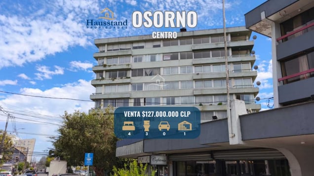 Departamento en Osorno - Espacioso y Luminoso, Ideal para Familias (163993)-1 Departamento en Osorno - Espacioso y Luminoso, Ideal para Familias (163993)-1