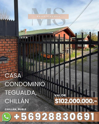 Casa en Chillán - EN VENTA CERCANA A NUEVO HOSPITAL REGIONAL CHILLÁN-1 Casa en Chillán - EN VENTA CERCANA A NUEVO HOSPITAL REGIONAL CHILLÁN-1