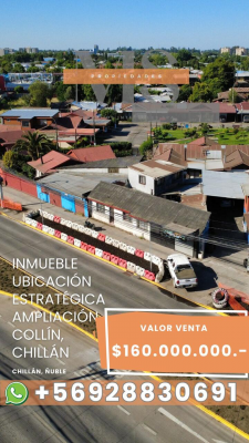 Terreno en Chillán - PROPIEDAD COMERCIAL EN AVENIDA-1 Terreno en Chillán - PROPIEDAD COMERCIAL EN AVENIDA-1