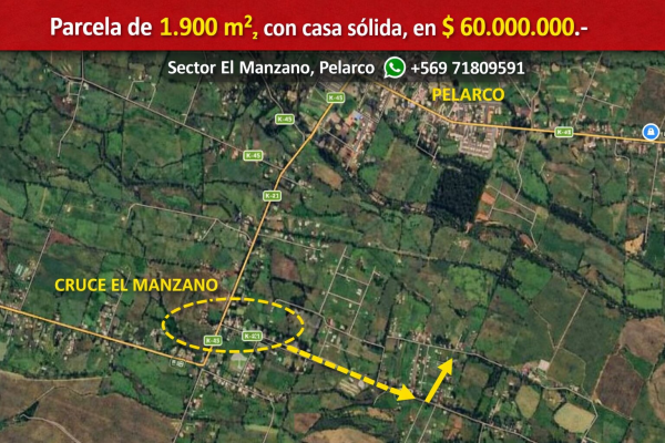 Terreno en Pelarco - 531419-1 Terreno en Pelarco - 531419-1