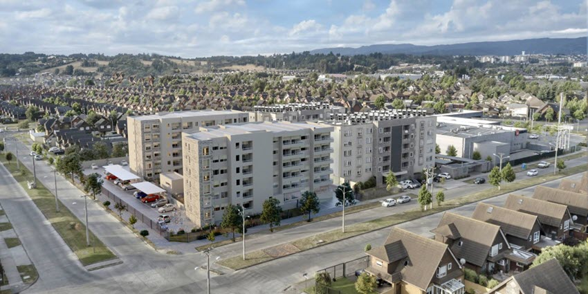 Edificio Barrio Ingles Ii De Inmobiliaria Aconcagua En Temuco Enlace Inmobiliario Propiedades Nuevas